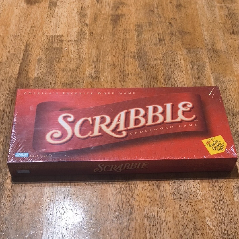 Scrabble Crossword Game - Classic Red Edition